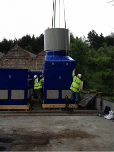 GRP cooling tower design and installation