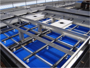 replacement spray distribution for cooling tower