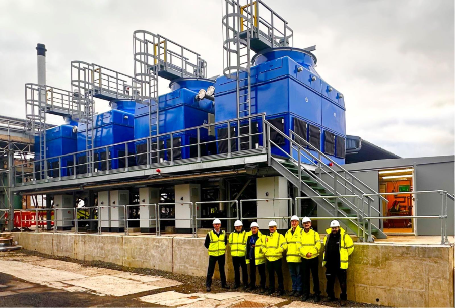 Cooling Tower Installation at Piramal Morpeth